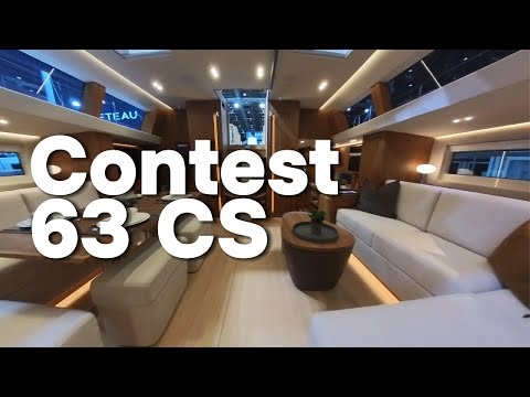 Contest 63 CS - 🇳🇱 holländische Yacht für den Familientörn- boot Düsseldorf 2025 - Nautic Markt TV