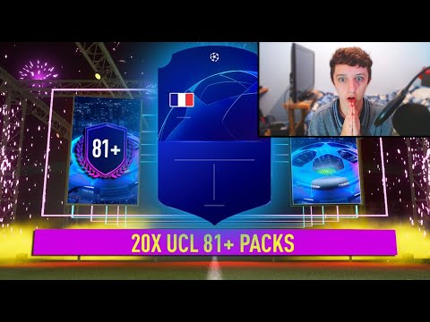 OMG THESE PACKS ARE SO BROKEN!!!! | OPENING 20X 81+ UCL UPGRADES PACKS! - FIFA 21