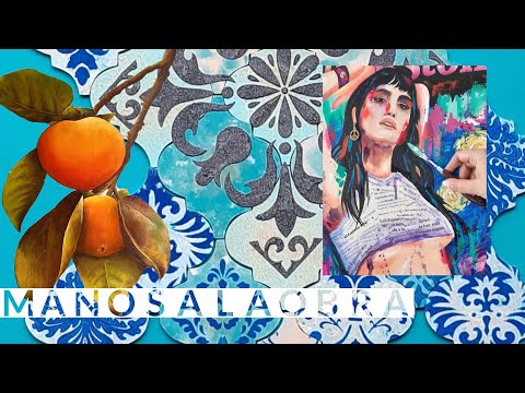 Hands on TV 2022 Program 26 Moroccan Mural - Pop Art Painting Oil Painting Wood Painting