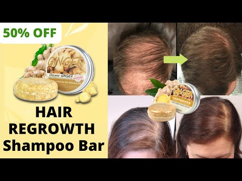 Ginger Hair Regrowth Shampoo Bar | Dayiala.com