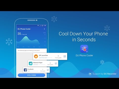 DU Phone Cooler & Cool Master Video
