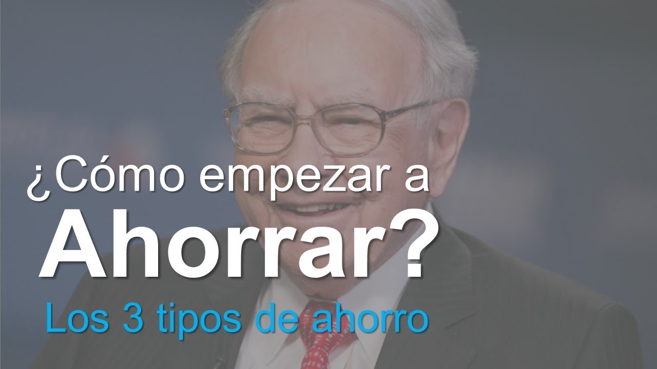 ¿Cómo ahorrar? Los tres tipos de ahorro
