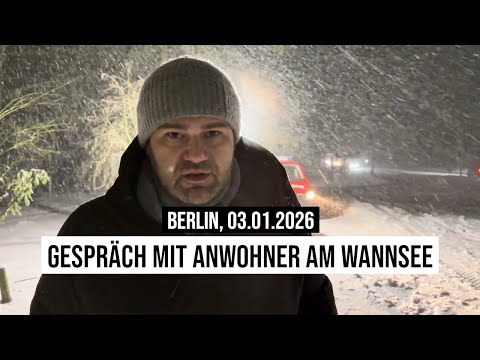 January 3, 2026 #Blackout #Berlin Day 1: Resident freezes in #snowstorm after #terroristattack! #...