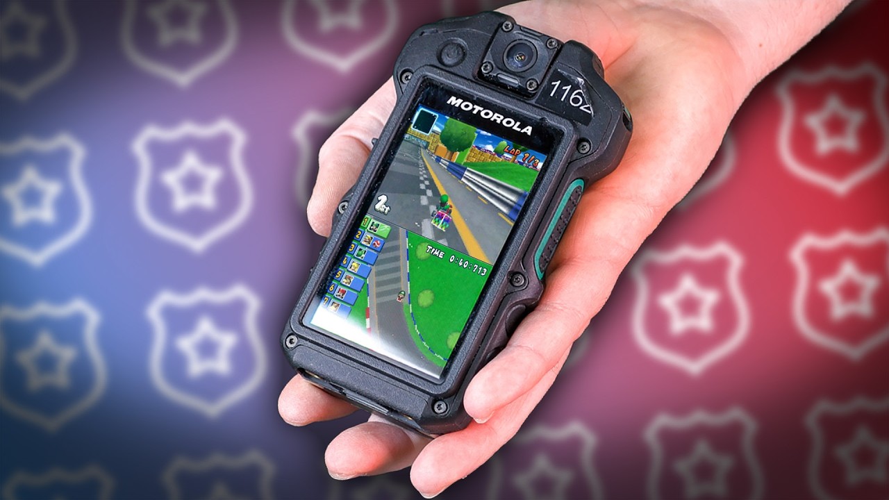 Gaming on a Police Bodycam