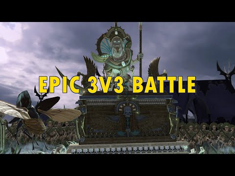 EPIC 3v3 Battle - Patch 2.2 -  Total War Warhammer 3