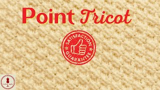 🧶POINT TRICOT FACILE, ELEGANT ET SATISFAISANT !!🥇