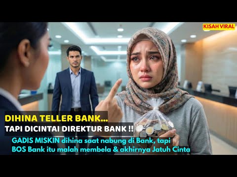 GADIS MISKIN dihina saat nabung di Bank, tapi BOS Bank itu malah membela dan akhirnya Jatuh Cinta