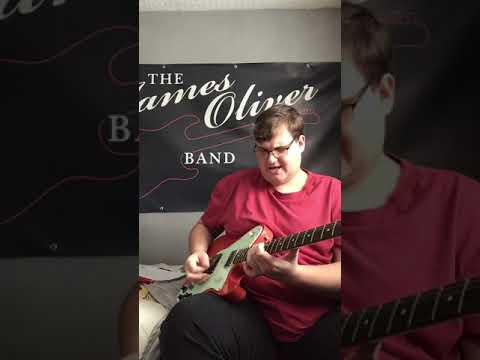 Ronnie Dawson red hot mama rock a billy guitar by James Oliver