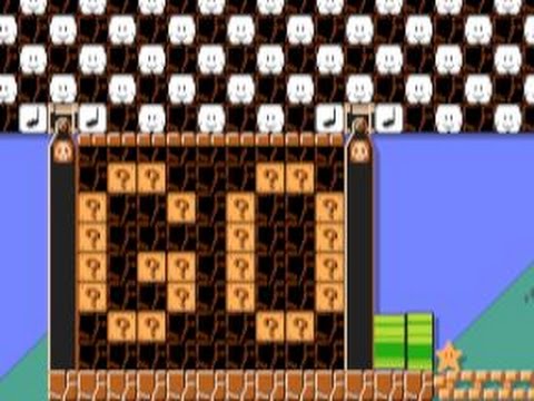 Mushroom Cup - Mushrooms Hills by July-o - The Excitebike Challenge - Super Mario Maker 1AF