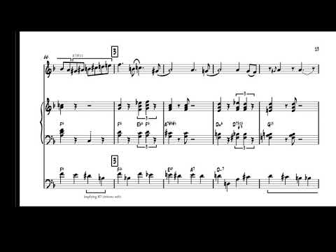 Seven Steps to Heaven - Miles Davis, transcription and analysis incl piano & bass