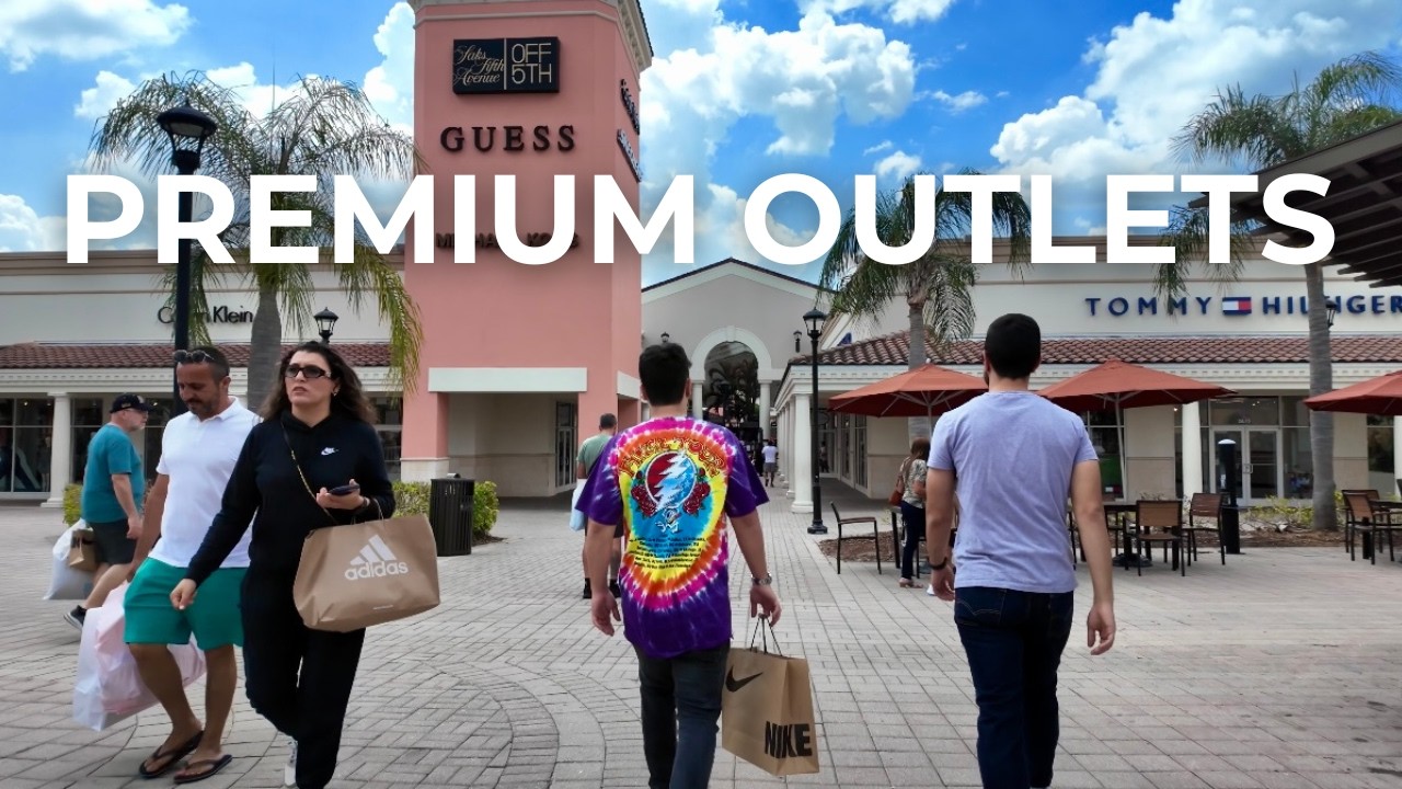 Orlando International Premium Outlets | Full Walking Tour & Shopping Experience