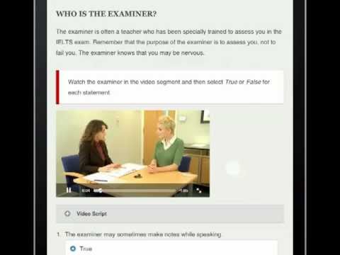 IELTS Skills - Speaking Video