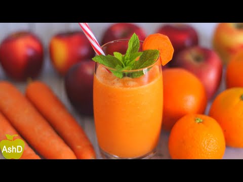 Jugo de zanahoria y naranja | Adelgazar sin hacer dietas
