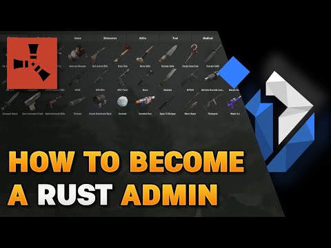 How to Become Admin & Spawn Items on Rust - 2024
