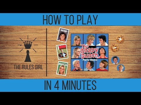 How to Play The Brady Bunch Party Game in 4 Minutes - The Rules Girl