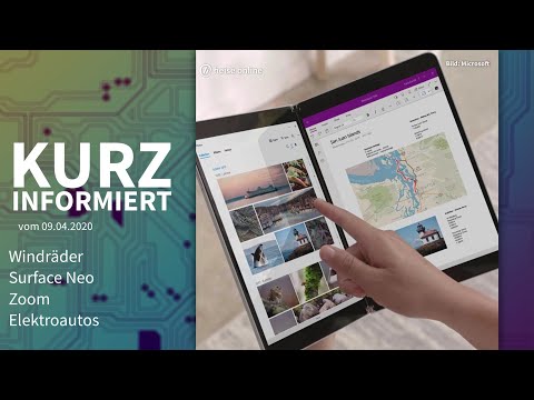 Windräder, Surface Neo, Zoom, Elektroautos | Kurz informiert vom 09.04.2020