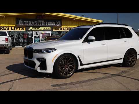 2021 BMW X7 M50 on 22” Vossen HF-2 | at Texas Tires in Lewisville Texas - Cinematic Speed