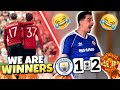 UNITED FAN GOES CRAZY 🤣 REACTING TO MAN UNITED 2-1 MAN CITY FA CUP FINAL MATCH REACTION