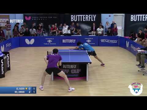 2018 Butterfly Cary Cup - Semi-Final #2 - Jun Han Wu vs Kaden Xu - Highlights