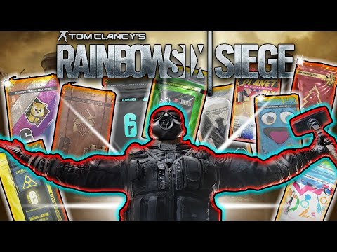 I OPEN ALL THE EVENT PACKS I HAVE!!!! | Tom Clancy's Rainbow Six Siege Legendary Pack Opening