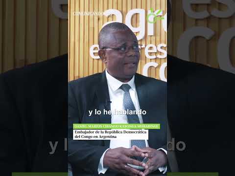 Daniel Marius Cibangu Kasonga Mubabinge - Embajador de la República del Congo en Argentina