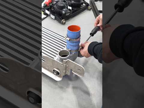 Installing COBB’s Raptor Intercooler! @cobbtuning #shorts