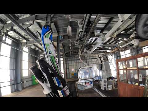 Risalita integrale cabinovia Poma "Aravet" Villeneuve (Francia)