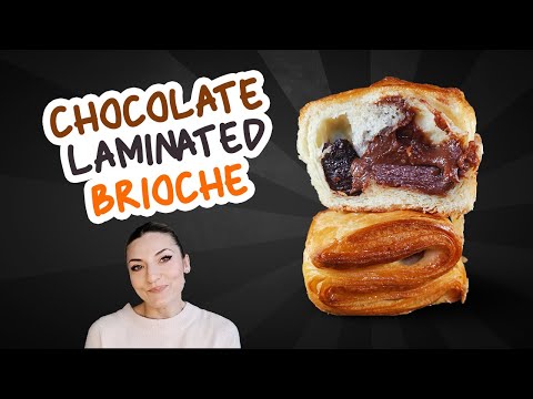 How to Make Laminated Brioche | Homemade Chocolate Brioche Feuilletée