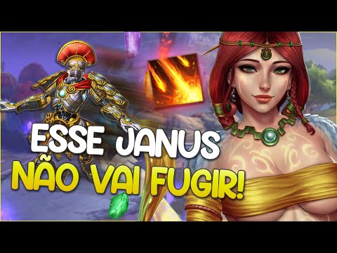 ESSE JANUS NÃO VAI FUGIR NÃO! | NU WA MID (Ranked Conquista Smite Brasil) ft. Zurigui