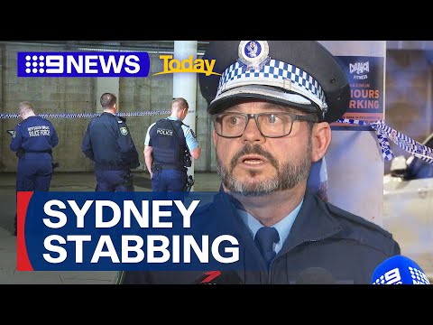 Man on the run after alleged stabbing at Sydney gym | 9 News Australia