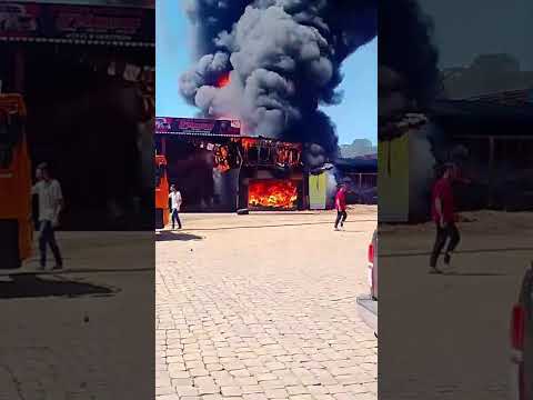 Incêndio em oficina em General Carneiro