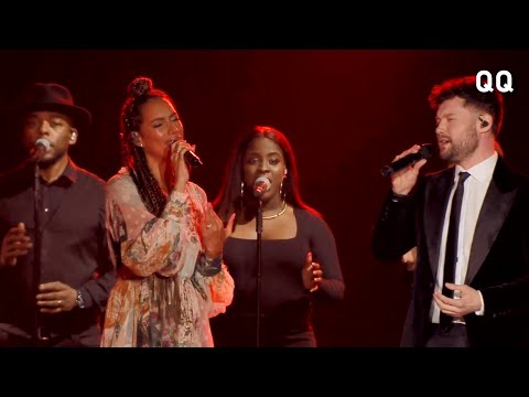 [FULL HD] Calum Scott Ft Leona Lewis - You are the reason - live at We day UK 2020 [flawless]