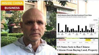 Autoridades americanas querem proibir investimentos chineses em empresas e terras americanas. Mas...