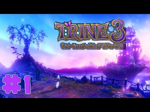 Trine 3: The Artifacts of Power - Walkthrough - Part 1 - The Three Heroes (PC HD) [1080p]