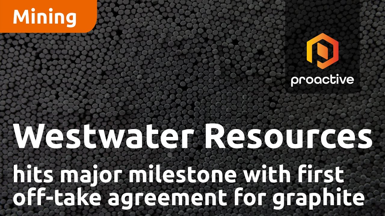 Westwater Resources hits major milestone with first off-take agreement for graphite