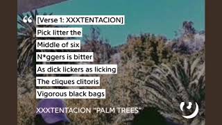 XXXTENTACION - Palm Trees (Lyrics)