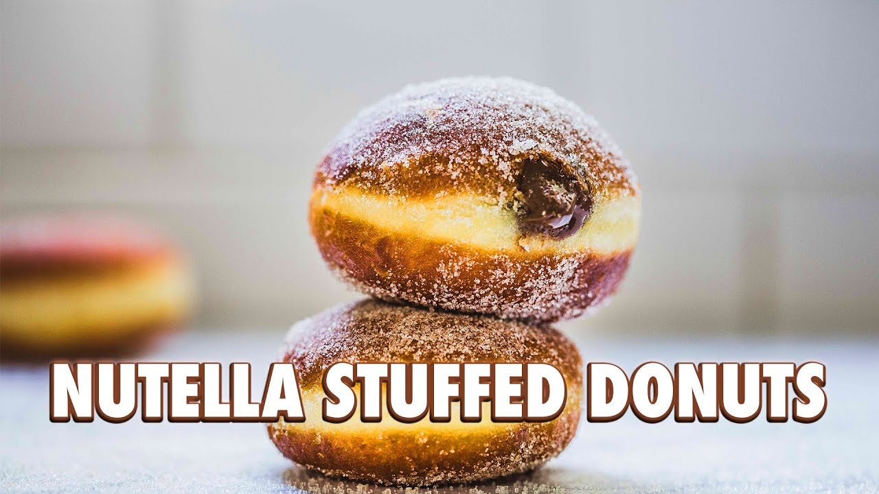 Nutella Stuffed Donuts (Bomboloni)