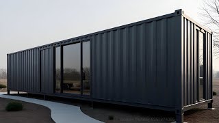 2 Bedroom 40ft Shipping Container House - Cozy Off Grid Life