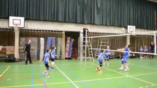 preview picture of video 'Volley U11 Jong Kuurne - Knack Roeselare 08/02/2015'