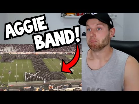 Rugby Player Reacts to TEXAS A&M AGGIE BAND HALFTIME SHOW!
