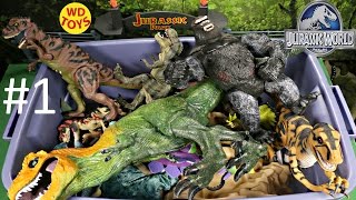 New Giant Jurassic World Surprise Box Of Dino's For Kids / T-Rex, King Kong / Velociraptor, Unboxing