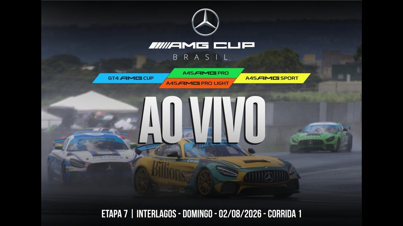 7ª  ETAPA AMG CUP BRASIL - TEMPORADA 2026 - INTERLAGOS - SP - CORRIDA 1