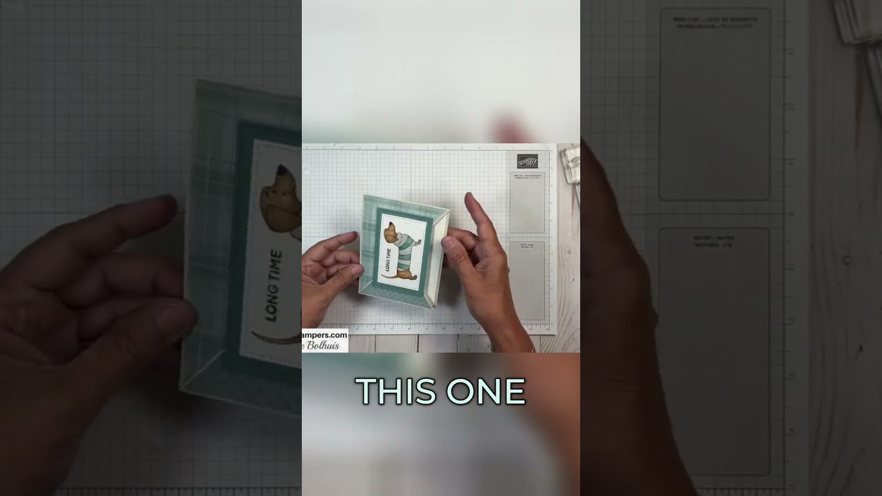 Dachshund Delight: Easy Wiener Dog Card Tutorial! #shorts