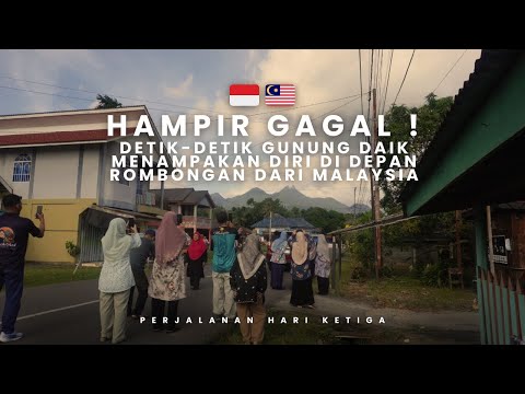 Keajaiban di Lingga! Rombongan Malaysia BERHASIL Melihat Puncak Gunung Daik & Beningnya Air Resun