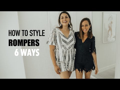 Curvy + Petite: How to Wear Rompers 6 Ways!