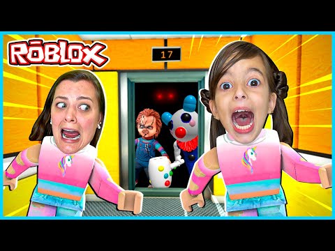 Roblox 😱 CUIDADO COM O ELEVADOR DO TERROR SCARY ELEVATOR 🎮 LAURINHA E HELENA GAMES