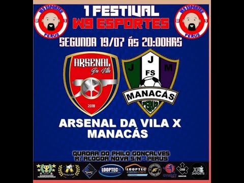 ARSENAL DA VILA 2 X 11 JJ MANACAS FS