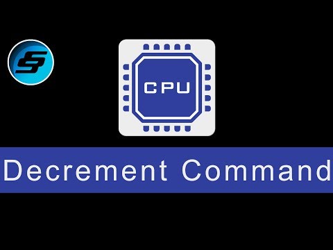 Decrement Command DEC Assembly Programming