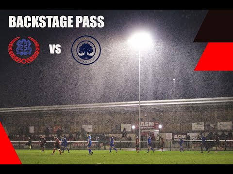 Backtage Pass : Thame United vs Walthamstow