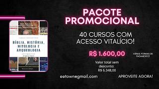 PACOTE PROMOCIONAL 40 CURSOS COM ACESSO VITALÍCIO. Saiba mais na descrição.